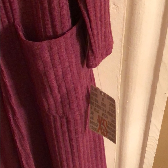 LULAROE SARAH LONG DUSTER CARDIGAN SWEATER WOMEN’S XS - Picture 4 of 4